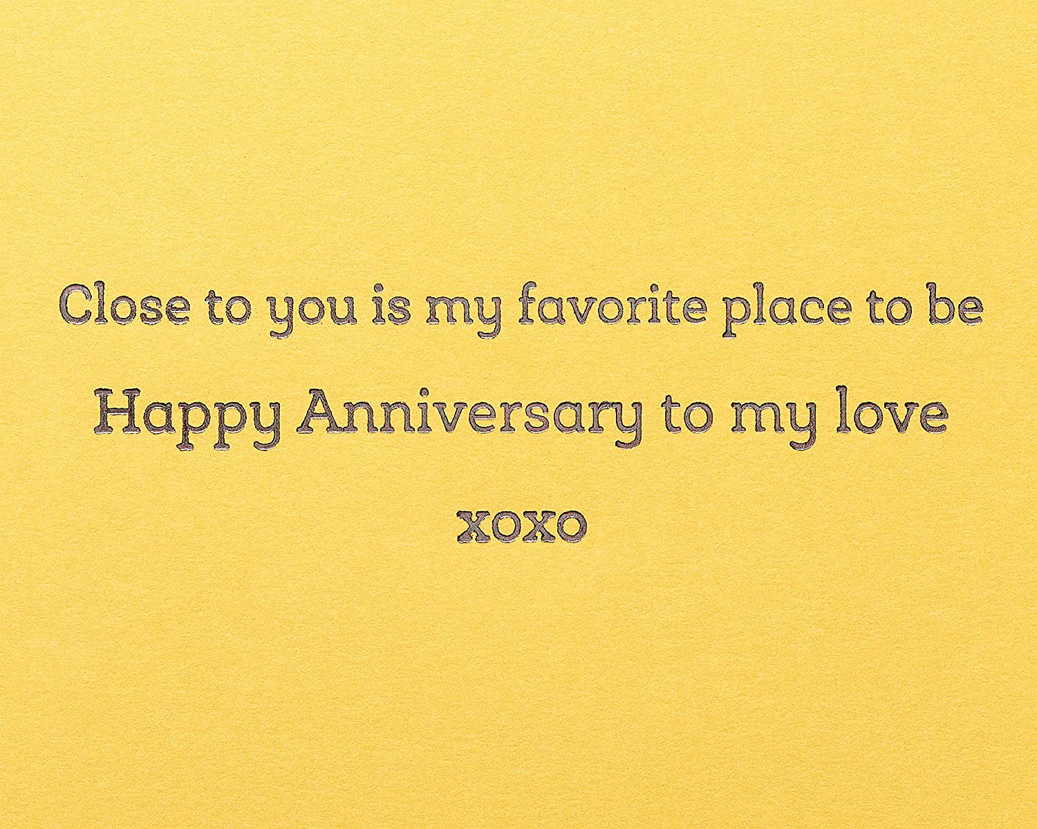 Papyrus Anniversary Card (With All My Heart) - Image 3